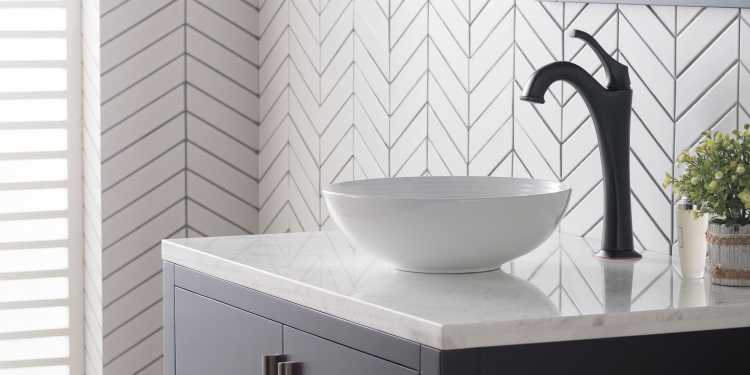 Glued Bathroom Mirror