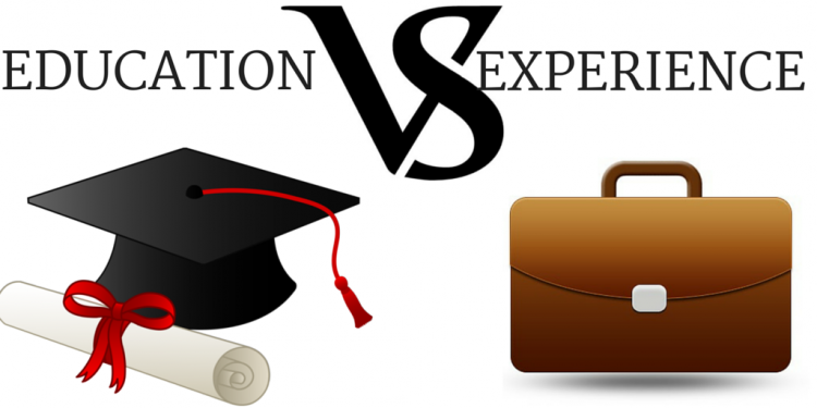 Education vs Experience