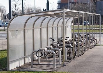 bicycle parking racks