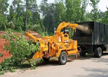 wood chipping