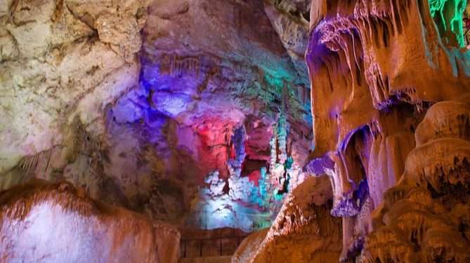 Cave Touring in Oliva Spain