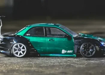Components of RC drift cars