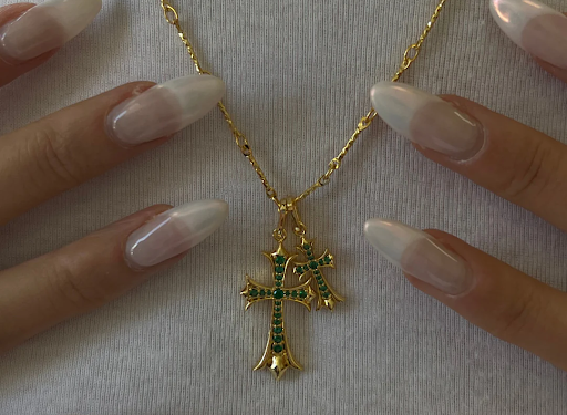 How to Personalize Your Double Cross Necklace